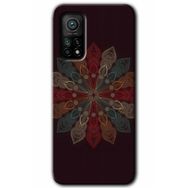 Xiaomi Mi 10 T Hd Desen Baskılı Mandala Flower Wal Arka Kapak Kılıf