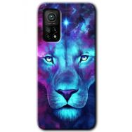 Xiaomi Mi 10 T Hd Desen Baskılı Neon Lion Arka Kapak Kılıf