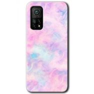 Xiaomi Mi 10 T Hd Desen Baskılı Pembe Duman Arka Kapak Kılıf