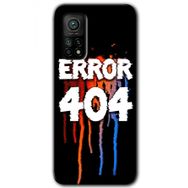 Xiaomi Mi 10 T Pro Hd Desen Baskılı 404 Error Arka Kapak Kılıf