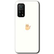 Xiaomi Mi 10 T Pro Hd Desen Baskılı Cat Minimalism Arka Kapak Kılıf