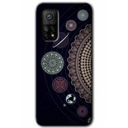 Xiaomi Mi 10 T Pro Hd Desen Baskılı Gezegen Döngüsü Arka Kapak Kılıf