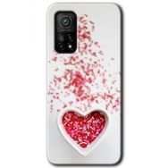 Xiaomi Mi 10 T Pro Hd Desen Baskılı Kalpli Şekerleme Arka Kapak Kılıf