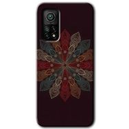Xiaomi Mi 10 T Pro Hd Desen Baskılı Mandala Flower Wal Arka Kapak Kılıf