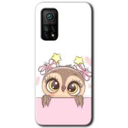 Xiaomi Mi 10 T Pro Hd Desen Baskılı Sevimli Baykuş Arka Kapak Kılıf