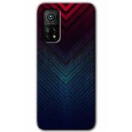 Xiaomi Mi 10T Kılıf Abstract 4 HD Desen Baskılı Arka Kapak