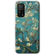 Xiaomi Mi 10T Kılıf HD- Almond Blossom Desen Baskılı Arka Kapak