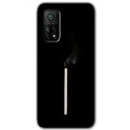Xiaomi Mi 10T Kılıf HD - Sönmüş Kibrit Desen Baskılı Arka Kapak