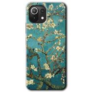 Xiaomi Mi 11 Almond Blossom Baskılı Uyumlu Silikon Kılıf