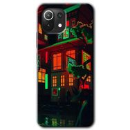 Xiaomi Mi 11 China Street Baskılı Uyumlu Silikon Kılıf