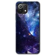 Xiaomi Mi 11 Galaksi Baskılı Uyumlu Silikon Kılıf