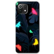 Xiaomi Mi 11 Lighter Butterfly Baskılı Uyumlu Silikon Kılıf
