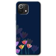 Xiaomi Mi 11 Lite Hd Desen Baskılı Çizim Çiçekleri Arka Kapak Kılıf
