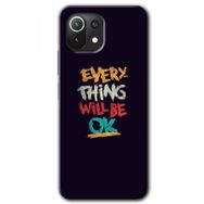 Xiaomi Mi 11 Lite Hd Desen Baskılı Everything Arka Kapak Kılıf
