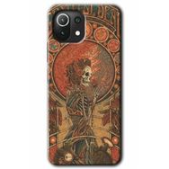 Xiaomi Mi 11 Lite Hd Desen Baskılı İskelet Aşk Arka Kapak Kılıf