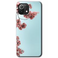 Xiaomi Mi 11 Lite Hd Desen Baskılı Japon Çiçeği Arka Kapak Kılıf