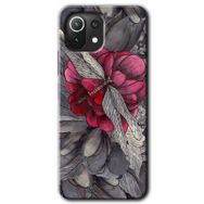 Xiaomi Mi 11 Lite Hd Desen Baskılı Kelebek Ömrü Arka Kapak Kılıf
