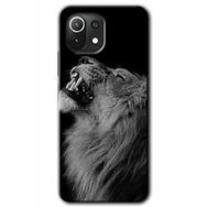 Xiaomi Mi 11 Lite Hd Desen Baskılı Lion Arka Kapak Kılıf