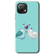 Xiaomi Mi 11 Lite Hd Desen Baskılı Mutlu Kuşlar Arka Kapak Kılıf