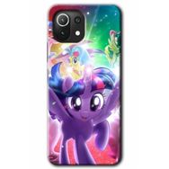 Xiaomi Mi 11 Lite Hd Desen Baskılı Pony Arka Kapak Kılıf