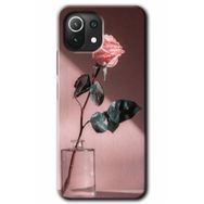 Xiaomi Mi 11 Lite Hd Desen Baskılı Retro Gül Arka Kapak Kılıf