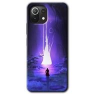 Xiaomi Mi 11 Lite Hd Desen Baskılı Wanderer Silhouette Arka Kapak Kılıf
