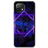 Xiaomi Mi 11 Mekanik Yaprak 5 Baskılı Uyumlu Silikon Kılıf