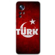 Xiaomi Mi 12 Ayyıldız Türk Baskılı Uyumlu Silikon Kılıf