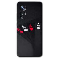 Xiaomi Mi 12 Full As Baskılı Uyumlu Silikon Kılıf