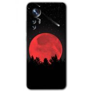 Xiaomi Mi 12 Kanlı Ay Baskılı Uyumlu Silikon Kılıf