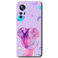 Xiaomi Mi 12 Liquid Colorfull Baskılı Uyumlu Silikon Kılıf