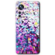 Xiaomi Mi 12 Mosaic Fragments Colorfull Baskılı Uyumlu Silikon Kılıf