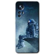 Xiaomi Mi 12 Pro Astronot Yalnızlığı Baskılı Uyumlu Silikon Kılıf