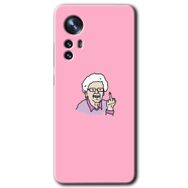 Xiaomi Mi 12 Pro Bad Grandmother Baskılı Uyumlu Silikon Kılıf