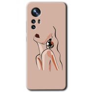 Xiaomi Mi 12 Pro Çizim Silüet Baskılı Uyumlu Silikon Kılıf