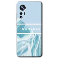 Xiaomi Mi 12 Pro Fearless Baskılı Uyumlu Silikon Kılıf