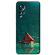Xiaomi Mi 12 Pro House In Woods Baskılı Uyumlu Silikon Kılıf