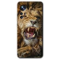 Xiaomi Mi 12 Pro King Lion Baskılı Uyumlu Silikon Kılıf