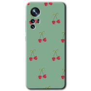 Xiaomi Mi 12 Pro Kiraz Berry Baskılı Uyumlu Silikon Kılıf