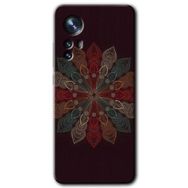 Xiaomi Mi 12 Pro Mandala Flower Wal Baskılı Uyumlu Silikon Kılıf