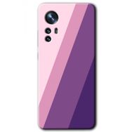 Xiaomi Mi 12 Pro Oblique Baskılı Uyumlu Silikon Kılıf