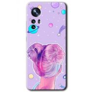 Xiaomi Mi 12 Pro Uzaylı Kız Baskılı Uyumlu Silikon Kılıf
