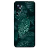 Xiaomi Mi 12 Pro Yağmurlu Yaprak Baskılı Uyumlu Silikon Kılıf