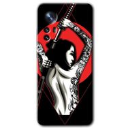 Xiaomi Mi 12 Samurai Girl Baskılı Uyumlu Silikon Kılıf