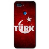 Xiaomi Mi 8 Lite Ayyıldız Türk Baskılı Uyumlu Silikon Kılıf