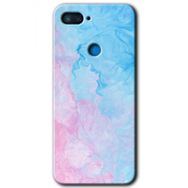 Xiaomi Mi 8 Lite Blue Art Baskılı Uyumlu Silikon Kılıf