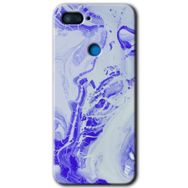 Xiaomi Mi 8 Lite Cranny Liquid Wall Baskılı Uyumlu Silikon Kılıf