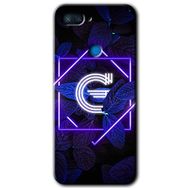 Xiaomi Mi 8 Lite Dark Neon Yaprak G Harfi Baskılı Uyumlu Silikon Kılıf