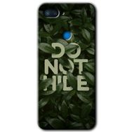 Xiaomi Mi 8 Lite Do Not Hide Baskılı Uyumlu Silikon Kılıf