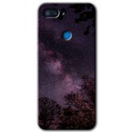 Xiaomi Mi 8 Lite Gece Galaksi Baskılı Uyumlu Silikon Kılıf